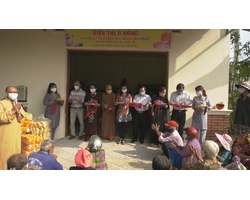 tổ chức thành công “Siêu thị 0 đồng” tại Chùa Quê Hương